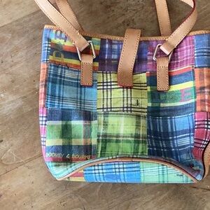 DOONEY & BOURKE 1975 purse, Madras style.